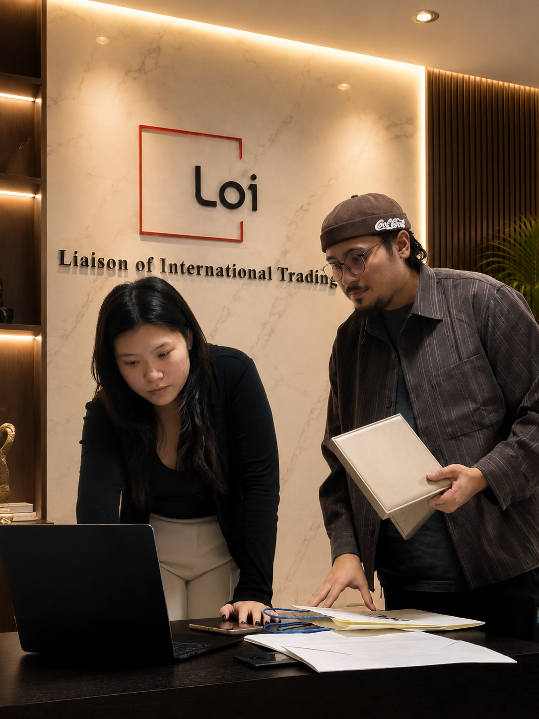 LOI Trading team meeting in Guangzhou office